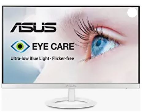 ASUS VZ239H-W 23” Full HD 1080p IPS HDMI VGA Eye Care Monitor (White)