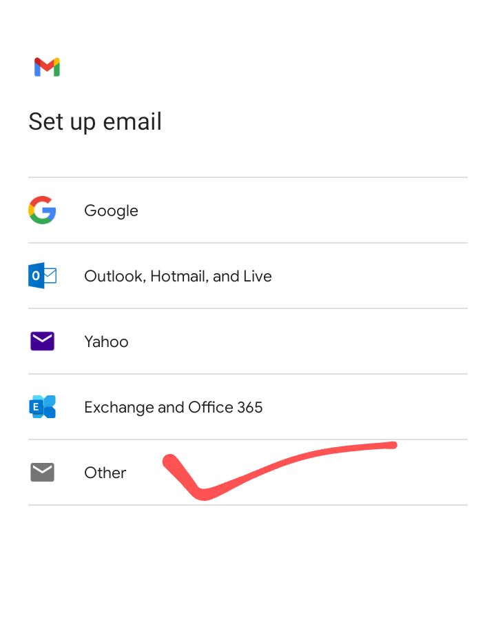 Business email to Gmail