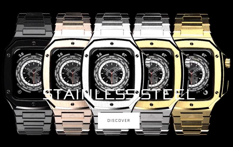 stainless watch cases
