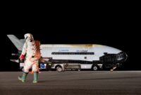 X-37B space plane after landing