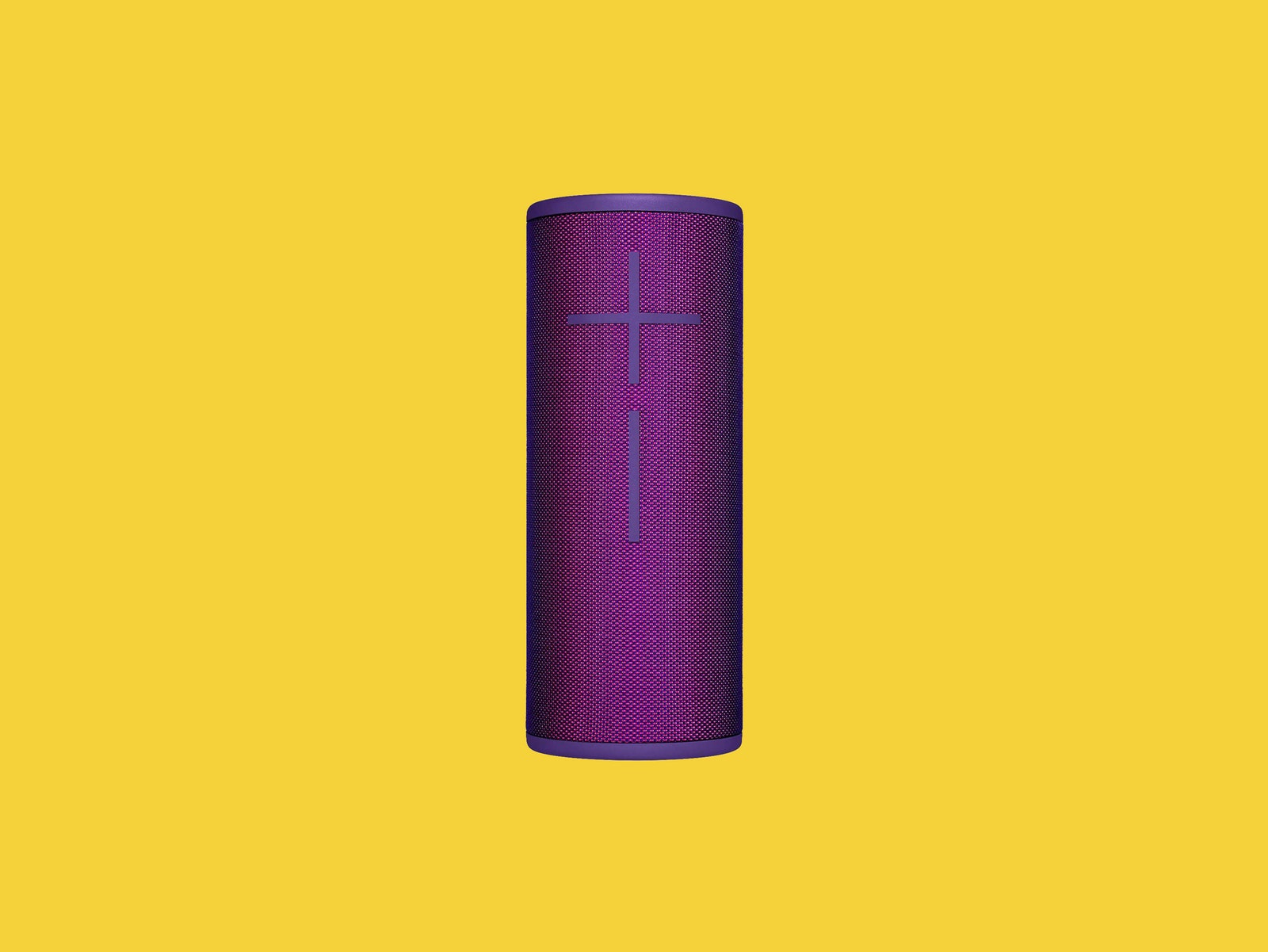 UE Boom speaker in purple