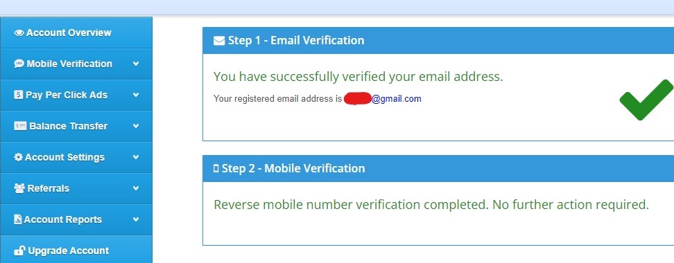 star clicks verification