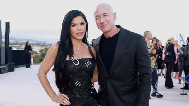Image for article titled Jeff Bezos Reportedly Engaged to Lauren Sanchez—Will Still Launch Her Into Space