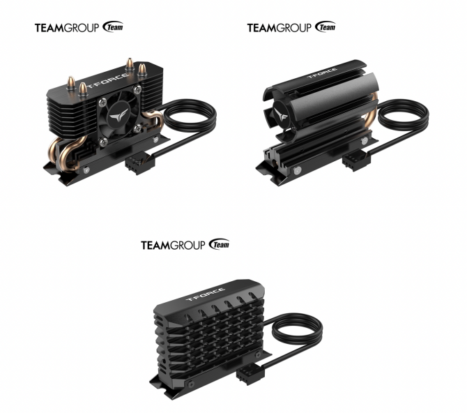 TeamGroup SSD coolers